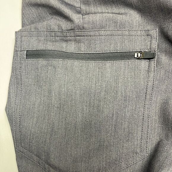FIGS Heather Grey High Waisted Jogger Medical Scrub Pull-On Cargo Pant-XS - Picture 4 of 16